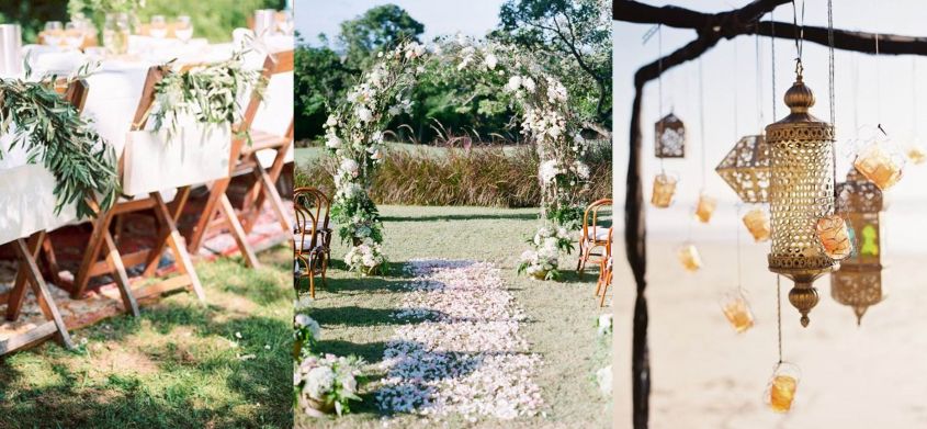 Foto per un matrimonio Boho Chic